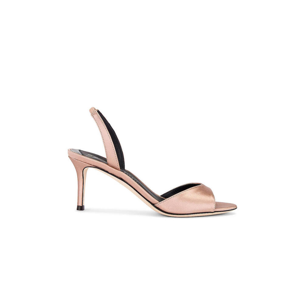 Giuseppe Zanotti Clandestino 70 Sandal Heel in Raso Antico Pink Size 39 $750msrp
